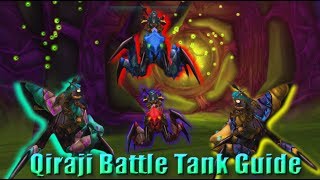 WoW Mount Guide Qiraji Battle Tanks Blue Green Yellow Red [upl. by Tranquada]