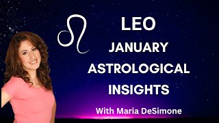 LEO  January Astrological Insights [upl. by Aninay]