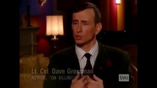 Psychologist Lt Col Dave Grossman  On the Psychology of Killing [upl. by Cochard]