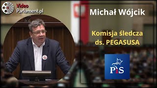 Michał Wójcik  Komisja Śledcza ws Pegasusa [upl. by Geier398]