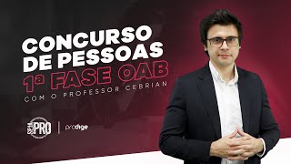 OAB Concurso de pessoas [upl. by Aynav]