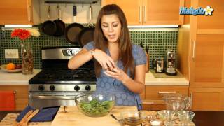 How to Make Spinach Salad with Bacon and Orange Vinaigrette [upl. by Leddy]