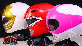 Mighty Morphin Power Rangers Adult Helmet Collection Hasbro Lightning Collection [upl. by Leahcimnaes]