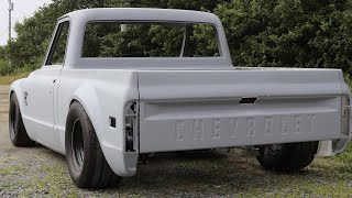 Turbo ‘68 Chevy C10 SS Super Short Is Going To Be Insane [upl. by Elawalo]