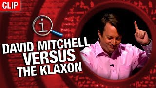 QI  David Mitchell Versus The Klaxon [upl. by Adierf557]