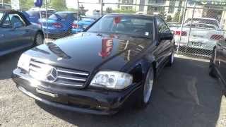 1994 MercedesBenz SL500 Hardtop Convertible V8 322HP for sale in Vancouver BC Canada [upl. by Okikuy]