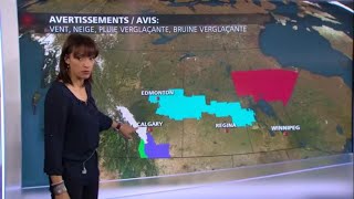 La Météo avec Suzanne Gariépy 8 Déc 2015 [upl. by Oimetra]