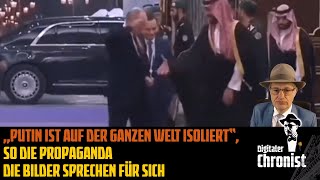 „Putin ist auf der ganzen Welt isoliert“ so die Propaganda  Die Bilder sprechen für sich [upl. by Atilamrac]