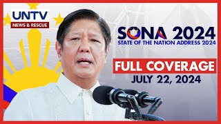 SONA 2024 State of the Nation Address of President Ferdinand Marcos Jr  July 22 2024 [upl. by Ilenay]