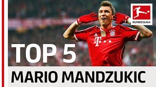 Mario Mandzukic  Top 5 Goals [upl. by Gav]