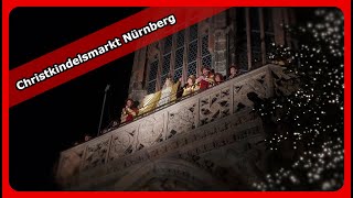 Prolog Christkind  Nürnberger Christkindlesmarkt 2023  Eröffnung  Video 4K Ultra HD [upl. by Pegg]