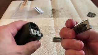 How to replace the blades on Wahl clippers [upl. by Corder]