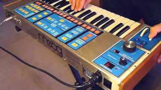 Moog Source Analog Synthesizer 1981 [upl. by Pump]