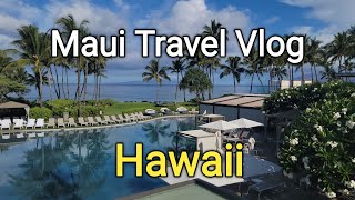 Maui Travel Vlog Wailea Kihei Kahului Hawaii Beach Resorts Shopping [upl. by Aiuqes]