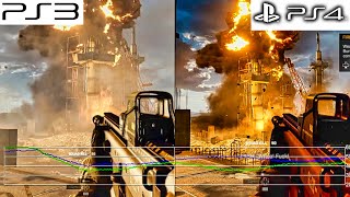 Battlefield 4  PS3 vs PS4 Graphics Comparison Battlefield 4 Next Gen PlayStation 4 [upl. by Nwahsad]