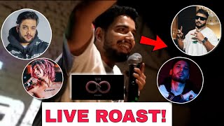 SAMAY RAINA LIVE ROAST RAPPERS FT MC STAN KRNA RAFTAAR IKKA amp MORE  SAMAY RAINA STANDUP COMEDY [upl. by Oirrad381]