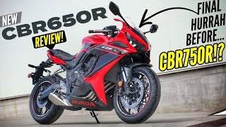 New 2023 Honda CBR650R Review  Time for the CBR750R Takeover [upl. by Haynes474]