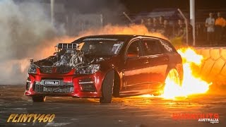 BLOWN BURNOUT QUALIFYING HIGHLIGHTS AT GAZZANATS WA [upl. by Uuge693]