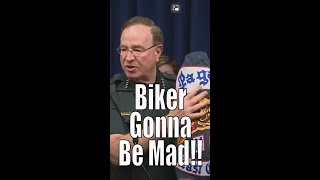 Sheriff Grady Judds Trollin of Biker Gang Member Is Just Plain Sick shorts [upl. by Nnylak]