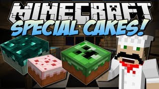 Minecraft  SPECIAL CAKES The Cake Is A LIE  Mod Showcase 164 [upl. by Paget]