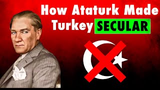 How Ataturk Made Turkey Secular  History Documentary [upl. by Mloclam]