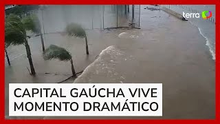 Porto Alegre sofre com inundações após elevação do nível do Guaíba [upl. by Bartlett]