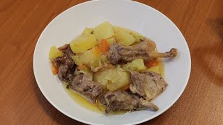 Ricetta Anatra 🦆 con Patate  Spezzatino di Anatra  Secondo Piatto [upl. by Tom]