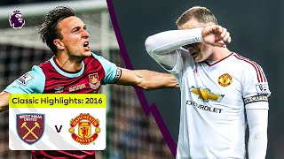 West Ham say goodbye to the Boleyn Ground with 32 win vs Manchester United  Highlights [upl. by Bohs]