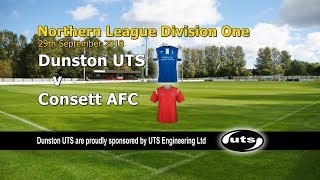 Dunston UTS v Consett AFC [upl. by Anedal70]