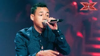 Michael begrüßt alle bei seiner coolen Audition  Auditions 8  X Factor Deutschland 2018 [upl. by Durtschi354]