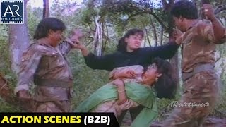 Police Lockup Movie Action Scenes Back to Back  Vijayashanti Vinod Kumar  AR Entertainments [upl. by Caneghem341]