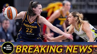 Caitlin Clarks first season finale is attended WNBA game of all time capping off historic season [upl. by Tyoh]