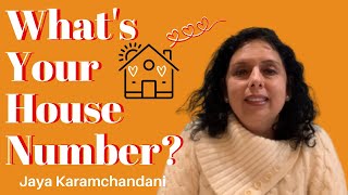 Whats Your House Number House Number NumerologyJaya Karamchandani [upl. by Gorrian]