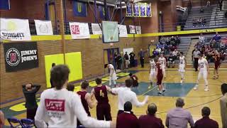 Broken Backboard Dunk by JR Hayes from Mountain View High School Utah [upl. by Vallie968]