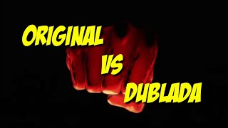 One punch man Abertuta Original VS abertura Dublada [upl. by Reece]