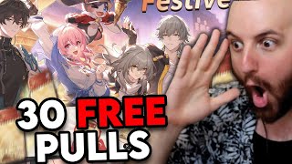 30 FREE PULLS 21 HONKAI STAR RAIL LOOKS INCREDIBLE [upl. by Garlaand]