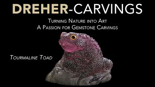 DreherCarvings Tourmaline Toad [upl. by Nathanial]