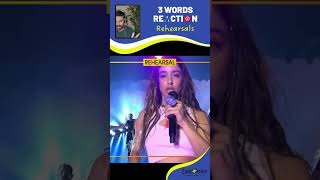 GREECE 🇬🇷 Rehearsal ESC 2024  Marina Satti  quotZariquot  3 WORDS REACTION shorts [upl. by Flavio]