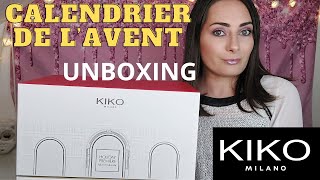 UNBOXING CALENDRIER DE LAVENT KIKO 2023 [upl. by Buyers]