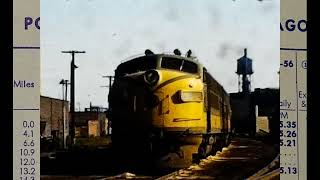 Early 1960s GTW  Heres what happens when a young teen takes an 8mm movie camera to the railroad [upl. by Lebyram]