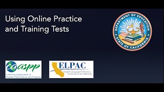 Using the Online Practice and Training Tests Video [upl. by Rich]