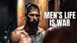 MENS LIFE IS WAR  Motivational Speech by Andrew Tate  Andrew Tate Motivation [upl. by Yelda633]