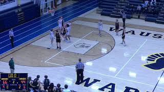 Wausau West High School vs WittenbergBirnamwood High School Mens Varsity Basketball [upl. by Ahsiuqal]