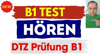 DTZ GAST B1 Hören  B1 Test Hörverstehen  Deutschprüfung B1  Deutsch lernen [upl. by Ahsieyt]