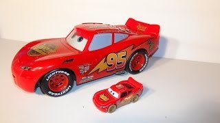 Pixar Cars Lightning McQueen featuring Fast Talkin Lightning McQueen walk through and full Demo [upl. by Fayth]