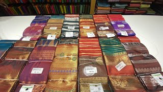 Kanchipuram Pachiyappas silk sarees collection starting 399₹ pure silk sareessoft silkamp silk sarees [upl. by Yreved302]