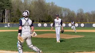 Chris Levonas CBA strikeouts vs Manalapan [upl. by Dahlstrom968]