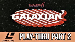 Galaxian 3  Arcade Laserdisc Playthrough Part 2 1995 High Quality 60FPS Namco Footage [upl. by Alurta]