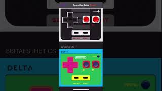 Change Controller Skin in Delta emulator gaming retrogaming tutorial ios iphone mobilegaming [upl. by Beitz]