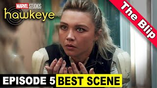 Hawkeye Episode 5 BEST SCENE  Yelena The Blip and Back [upl. by Carolan54]